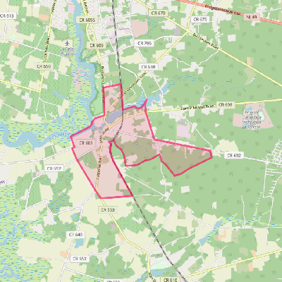 Map of Fairton