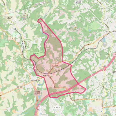 Map of Far Hills