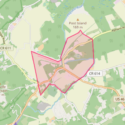 Map of Great Meadows