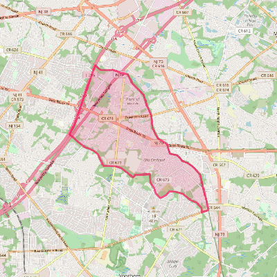 Map of Greentree