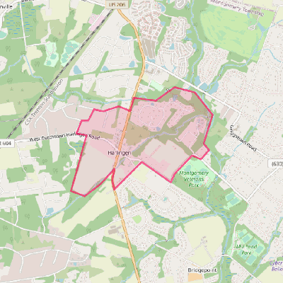 Map of Harlingen