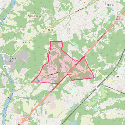 Map of Heathcote