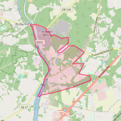 Map of Kingston