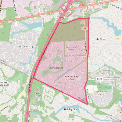 Map of Leisure Village East