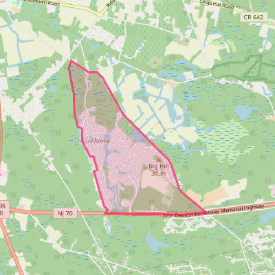 Map of Leisuretowne