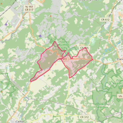Map of Long Valley