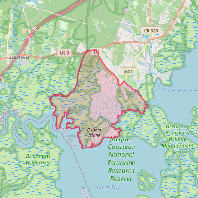 Map of Mystic Island