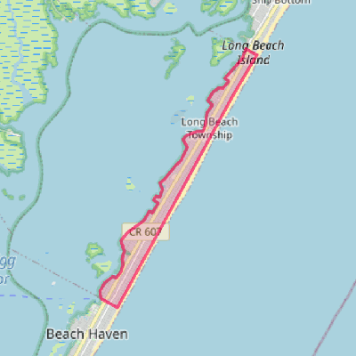 Map of North Beach Haven