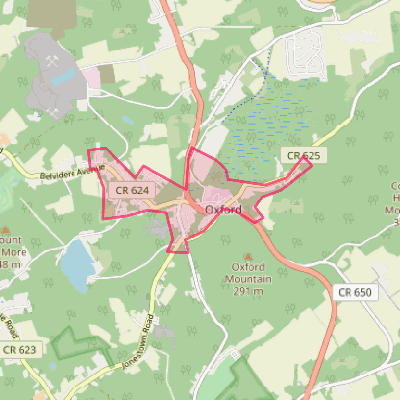 Map of Oxford