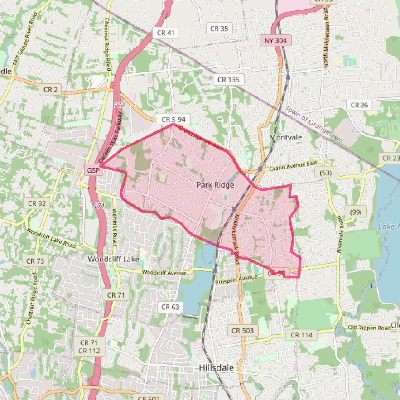 Map of Park Ridge