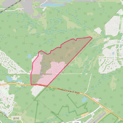 Map of Pine Ridge at Crestwood