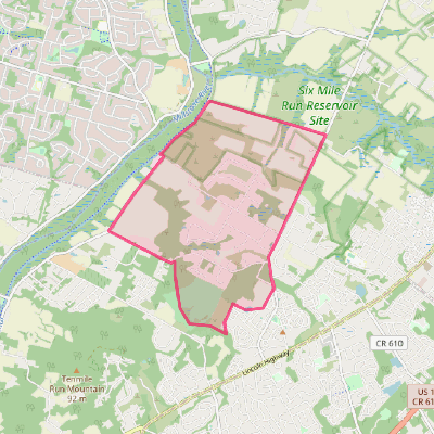 Map of Pleasant Plains