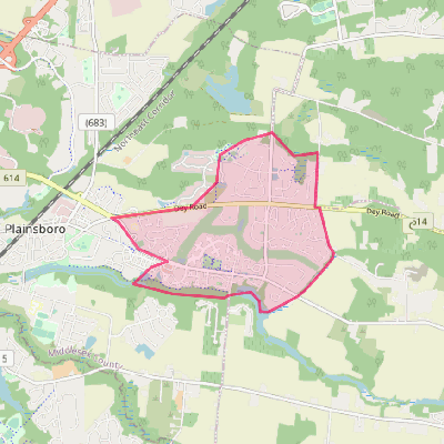 Map of Princeton Meadows