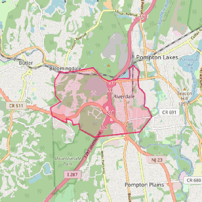 Map of Riverdale