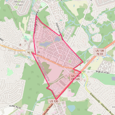 Map of Robbinsville