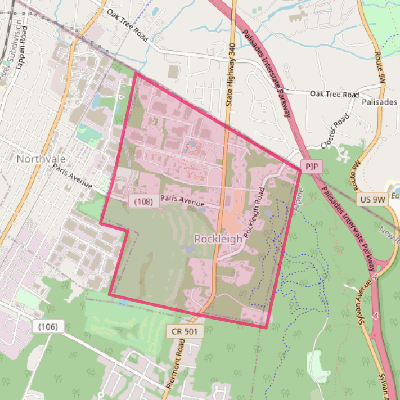 Map of Rockleigh