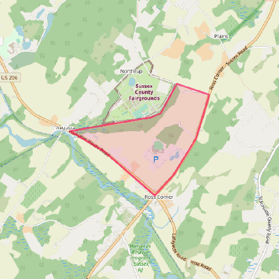 Map of Ross Corner