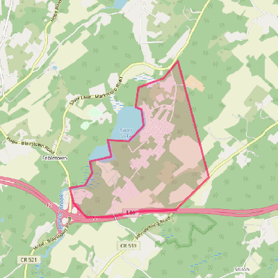 Map of Silver Lake