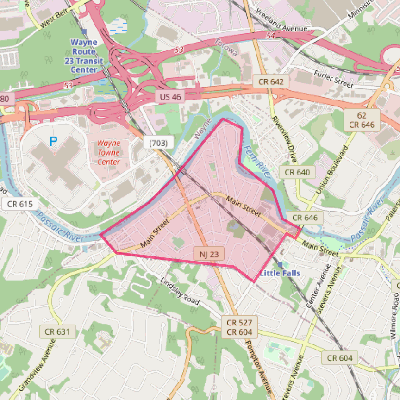 Map of Singac