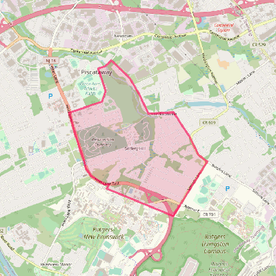 Map of Society Hill