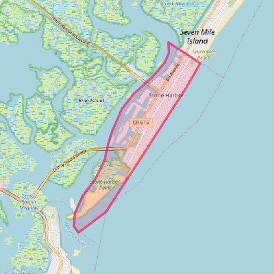 Map of Stone Harbor