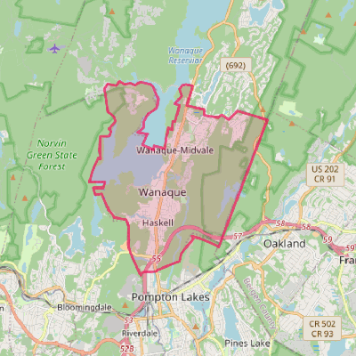 Map of Wanaque