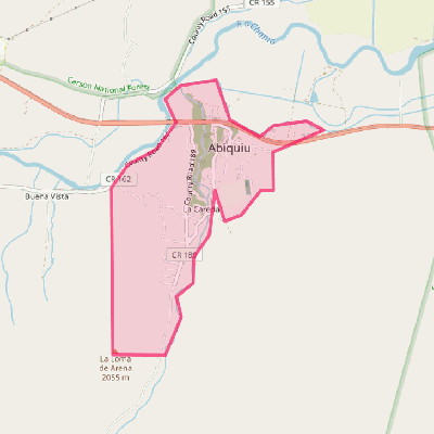 Map of Abiquiu