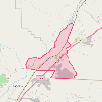 Map of Algodones