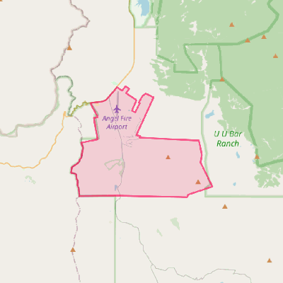 Map of Angel Fire