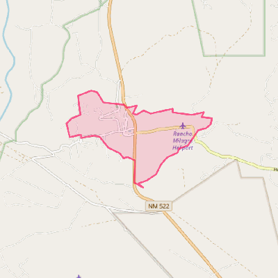 Map of Arroyo Hondo