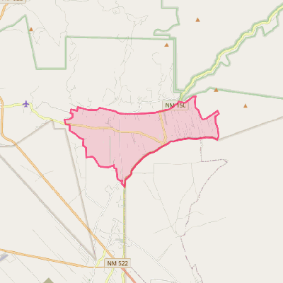 Map of Arroyo Seco