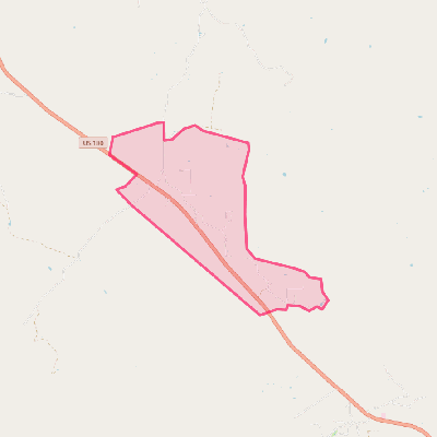 Map of Buckhorn