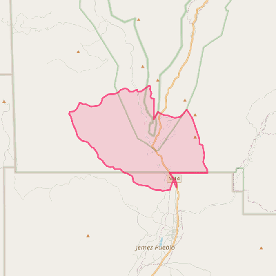 Map of Cañon