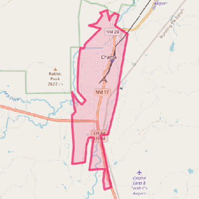 Map of Chama