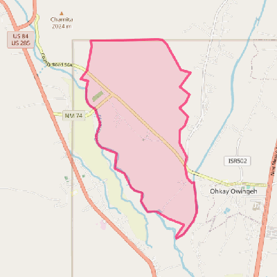 Map of Chamita