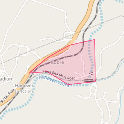 Map of Cobre