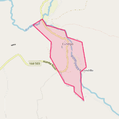 Map of Cundiyo