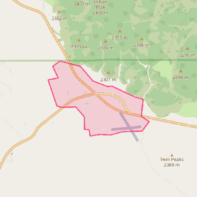 Map of Datil