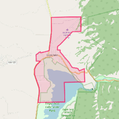 Map of Eagle Nest