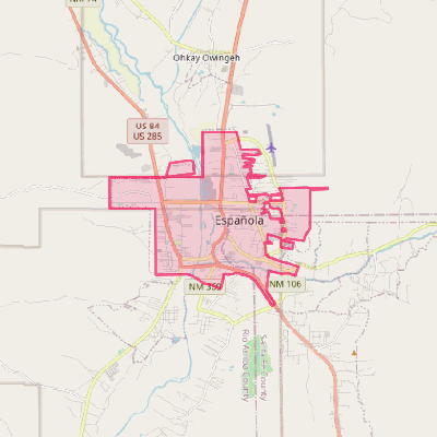 Map of Española