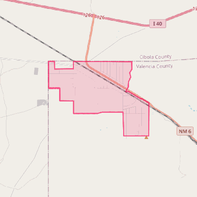 Map of Highland Meadows