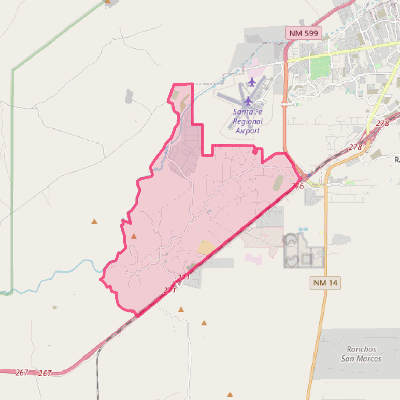 Map of La Cienega