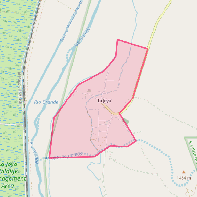 Map of La Joya