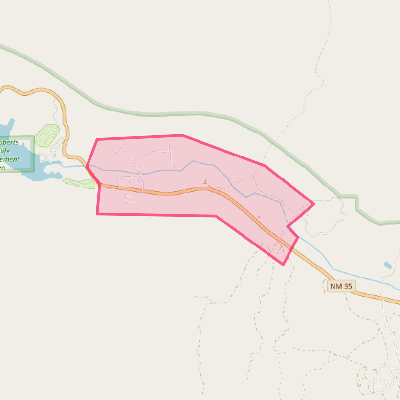 Map of Lake Roberts Heights