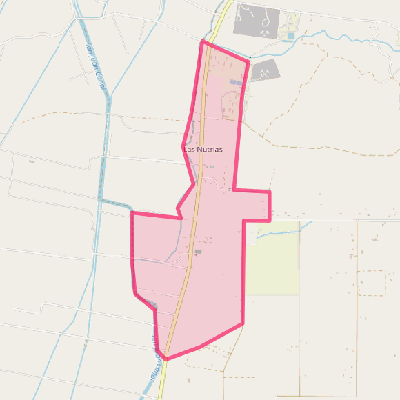 Map of Las Nutrias