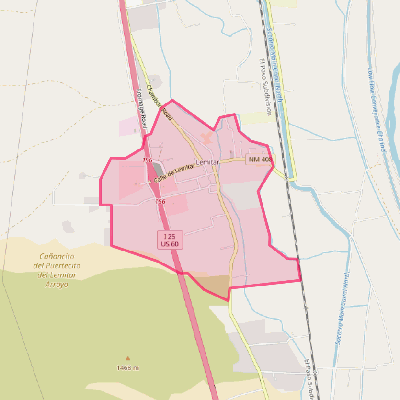 Map of Lemitar