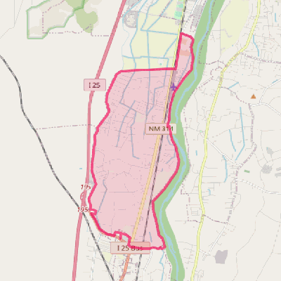 Map of Los Chaves