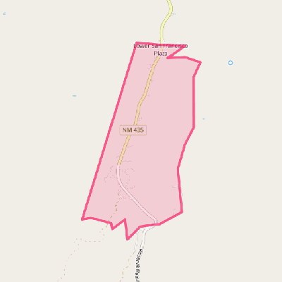 Map of Lower Frisco