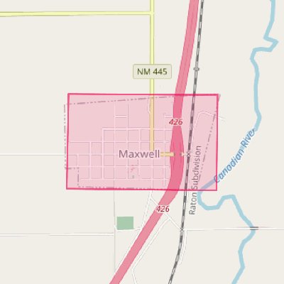 Map of Maxwell