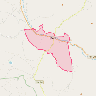 Map of Mora